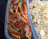 A picture of step 8 of Beef in Oyster Sauce.