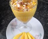 A picture of step 3 of Mango dry fruit lassi.