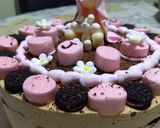 Foto del paso 13 de la receta: Torta helada dulce de leche, oreo y malvaviscos para babyshower