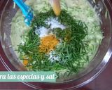Foto del paso 3 de la receta: Clafoutis salado (soufflé de zucchinis)