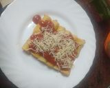 Foto del paso 4 de la receta: Minicanelones rellenos de pollo asado, carne picada y huevo duro