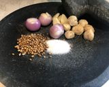 A picture of step 1 of Gudeg - Young Jackfruit Stew.