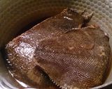 A picture of step 3 of Flounder with Roe Simmer.