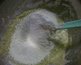 A picture of step 5 of Superb! Non-Oil Okara Pound Cake (Green Tea Flavor).