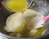 A picture of step 8 of Simple Apple Baumkuchen Cake - Just Mix and Bake.
