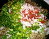 A picture of step 3 of Machaca (My way ^_^).
