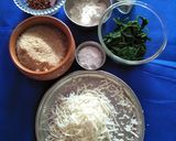A picture of step 1 of Spinach cheese ball.