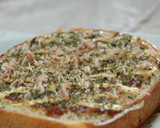 A picture of step 7 of Okonomiyaki-style Toast.