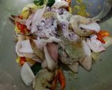 Foto langkah ke 5 dari resep Cumi & Udang Mentega Saus Tiram.