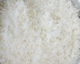 A picture of step 1 of Sesame rice.