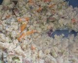 A picture of step 8 of Simmered Okara with Canned Fish.