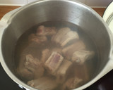 A picture of step 1 of Chinese Celery with Pork Soup.