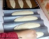 صورة لخطوة 8 من وصفة خبز الباغيت منزلي