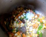 कॉर्न पुलाव (corn pulav recipe in marathi) रेसिपी स्टेप 3 फोटो 