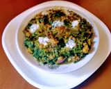 A picture of step 10 of Palak Veggies and Urad dal Bodi Tarkari.