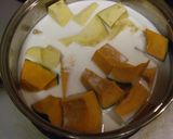 A picture of step 2 of Mayo-Free! Sweet Potato and Kabocha Squash Salad.