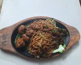 A picture of step 15 of Chinese sizzler.