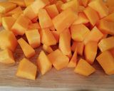 Foto del paso 1 de la receta: Crema fría de calabaza y yogur