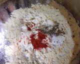 A picture of step 4 of Curd fritters.