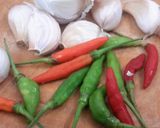 A picture of step 3 of Kanya 's Salt and Peppers Squids.