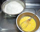 A picture of step 1 of Melon Bread Cookie Dough.