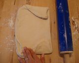 A picture of step 5 of Easy Cinnamon Rolls with Puff Pastry.
