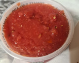 Foto del paso 4 de la receta: Tostadas con tomate y pechuga de pavo