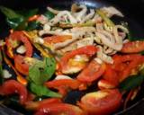 Tuna with fresh bamboo shoot and peas recipe step 2 photo