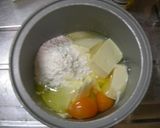 A picture of step 2 of Healthy Tofu Cheesecake Made in a Rice Cooker.