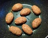 A picture of step 4 of Turkish Kofta Meat Patties.