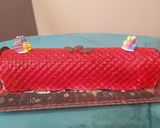 Une image de l'étape 35 de Bûche de la Saint Sylvestre Vanille-Framboise.