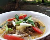 Foto langkah ke 3 dari resep Tongseng kambing kuah santan.