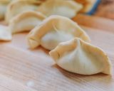 A picture of step 8 of Chinese beef dumplings.