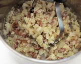 A picture of step 3 of Fricassee of Mixed Mushrooms over Smashed Rosemary Potatoes.