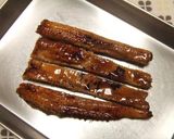 A picture of step 1 of Eel Kabayaki Turned Into Umaki (Rolled Eel Omelette) - For Bentos and More.