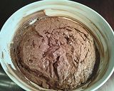 A picture of step 8 of Tiramisu Cream Filled Chocolate Cakes.