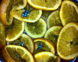 A picture of step 3 of Sig's Orange Upside-Down Cheesecake.