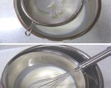 A picture of step 5 of Rich, Thick, and Juicy Almond Tofu Blanc Mange.