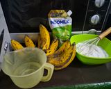 Foto langkah ke 1 dari resep Pisang Keju Matcha.