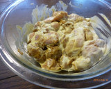A picture of step 1 of Simple Butter Chicken Curry using a Hand Blender.