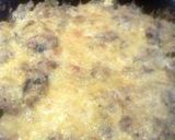 A picture of step 9 of Cheesy Salami bread & corned beef w scrambled eggs!.