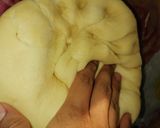 A picture of step 8 of Chocolate and Vanilla Conchas.