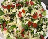 A picture of step 6 of Easy iftar chicken salad.