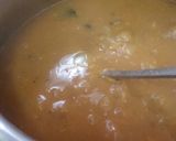 A picture of step 3 of Dal makhni.