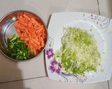 A picture of step 2 of Halka noodles.