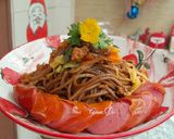 Hình bước làm 4 của món Mì soba xào rau củ
