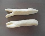 A picture of step 6 of Dog-Shaped Bread Rolls: Sleeping Dachshund Wiener Sausage Bread.