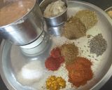 A picture of step 1 of Gathiya ki sabzi.