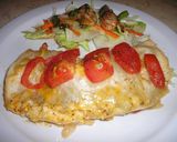 A picture of step 9 of [Mexican Cuisine] Enchiladas (Burritos).
