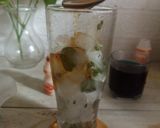 Foto langkah ke 2 dari resep Es Teh Bunga Telang Madu Yakult #319.